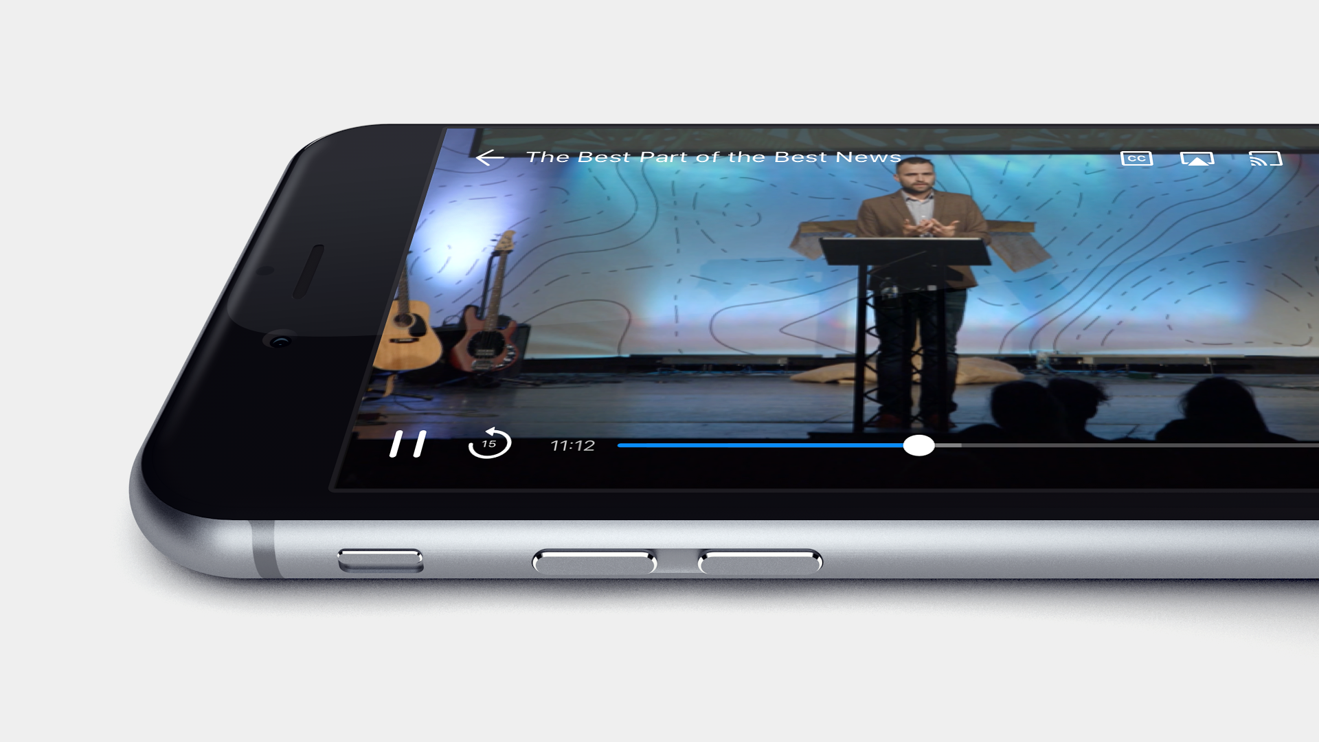 Updated video player with 15 second rewind, sharing, and more.