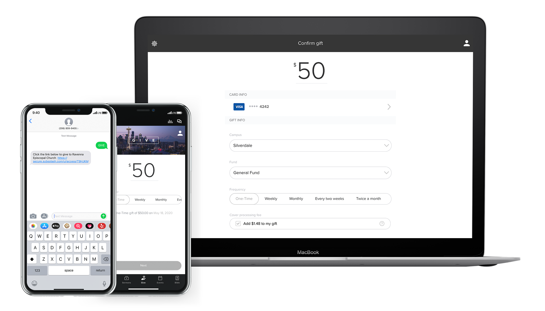 Try out text-to-give for free